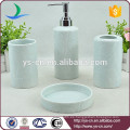 2015 fábrica de baño de porcelana azul y blanco conjunto YSbb0005-02